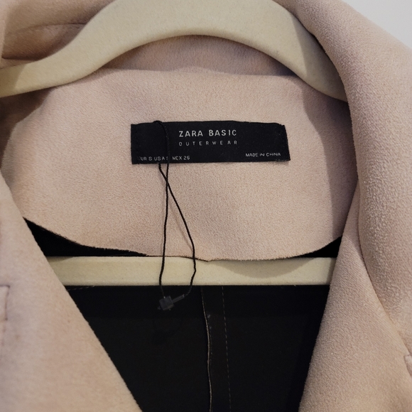 Zara Suede Motorjacket - Picture 2 of 2